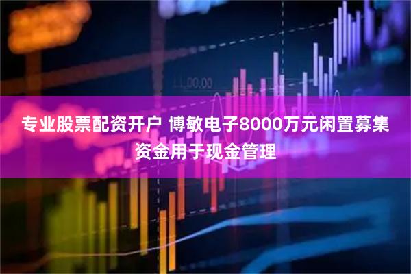 专业股票配资开户 博敏电子8000万元闲置募集资金用于现金管理